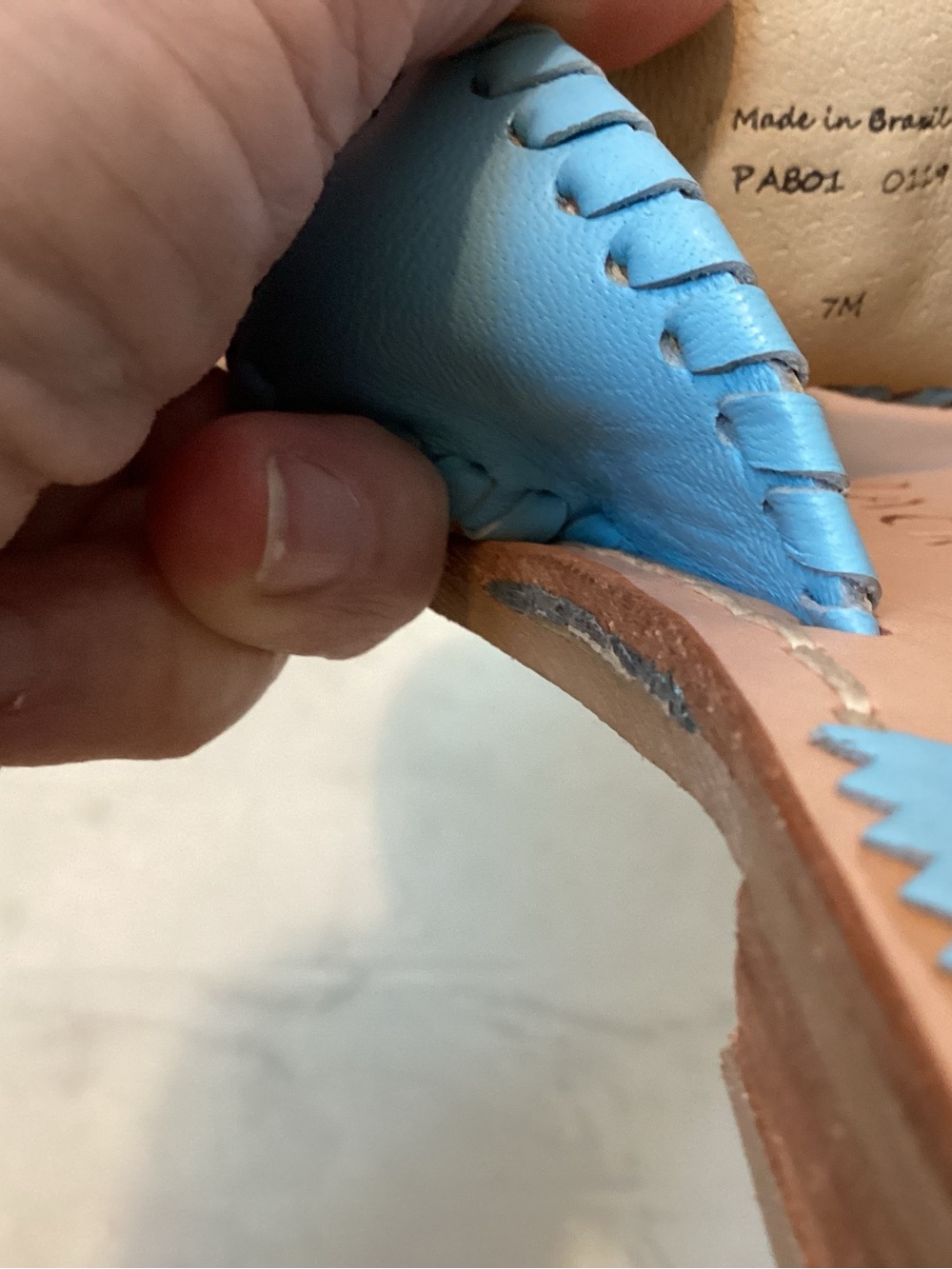 Jack rogers blue sandals - Picture 4 of 6